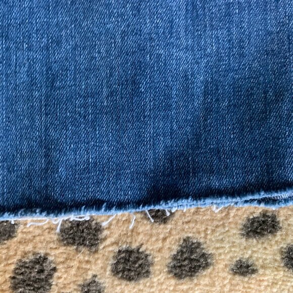 rag & bone Blue Straight Leg Denim with Faded Wash - Picture 3 of 4